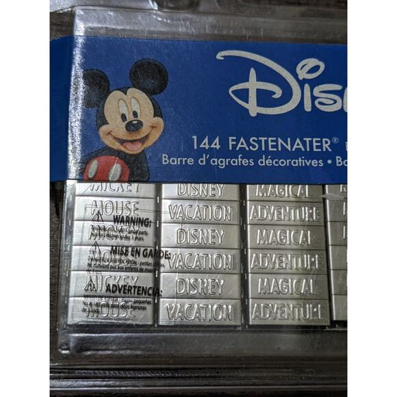 EK Success Fastenater Decorative Staple Bars DISNEY MOMENTS Papercrafts 144 ea - Picture 3 of 5
